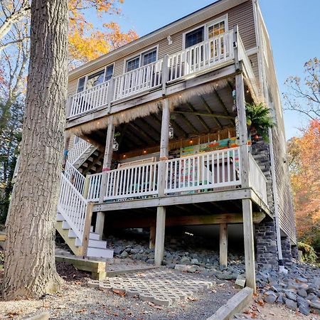 Waterfront Lusby Retreat With Deep-Water Dock And Slip Villa Exterior photo