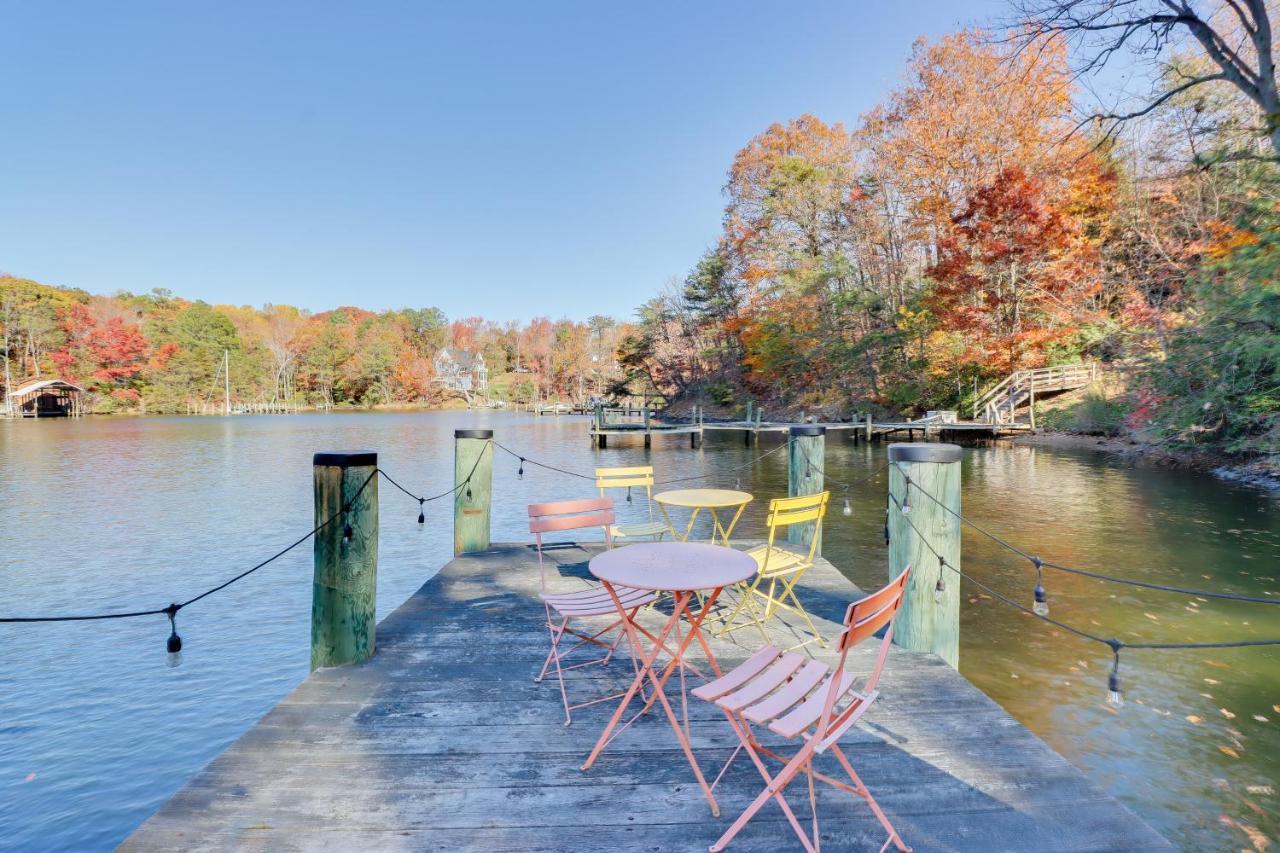 Waterfront Lusby Retreat With Deep-Water Dock And Slip Villa Exterior photo